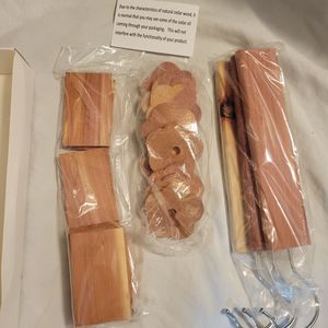 CEDAR Wood Lavender Closet & Drawer Air Freshener Scented Set of 20